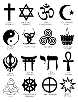 Cultural Symbols Reference Sheet by Visual Arts Emporium | TPT