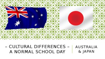 Preview of Cultural differences in school life - Australia and Japan - supporting inquiry
