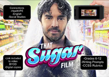Preview of That Sugar Film video worksheet