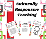 Culturally Responsive Teaching: Building Community and Cla
