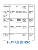 Culturally Sensitive Human Bingo
