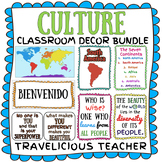 Culture Classroom Decor Bundle