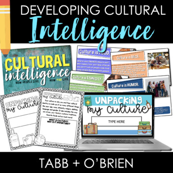 Preview of Culture:Cultivating Cultural Intelligence eBook+Digital (+printable)Scrapbook