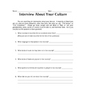 Culture-Gram: Interview Your Family