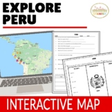 Culture Lesson for Peru Virtual Field Trip Digital Map Act
