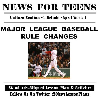 Preview of Culture_Major League Baseball Rules Change_Current Event Article Reading_2023