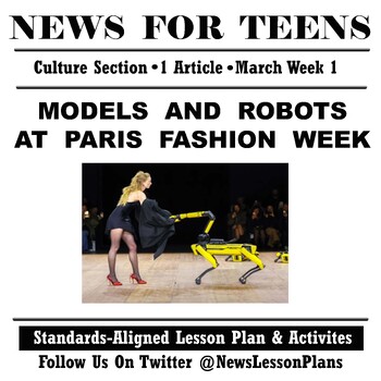 Preview of Culture_Models & Robots at Paris Fashion Week__Current Events News Reading_2023