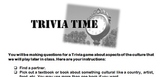 Sub Plan - Culture Trivia Game (All Languages)