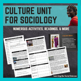 Culture Unit for Sociology: Print & Digital - Numerous Act