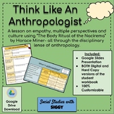 Think Like An Anthropologist