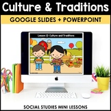 Culture and Traditions Social Studies Lessons Activities L