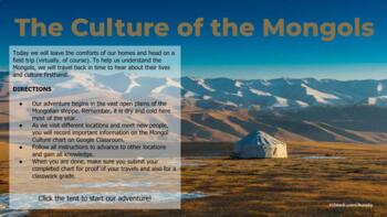 Preview of Culture of the Mongols Virtual Field Trip