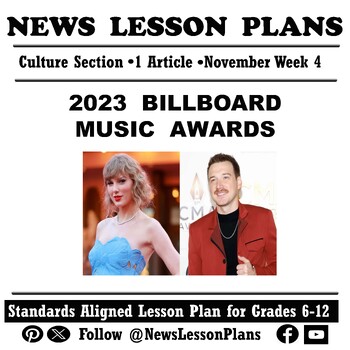 Preview of Culture_Billboard Music Awards_High School Current Events Reading_11.2023