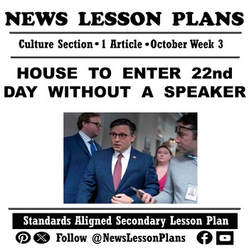 Preview of Culture_House to Enter 22nd Day Without a Speaker_Current Events Reading_2023