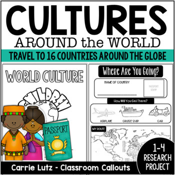 Preview of Cultures Around the World Research | Countries | Passport