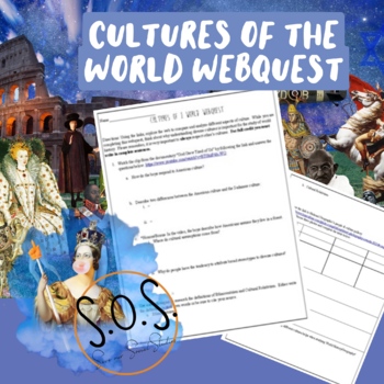Preview of Cultures of the World Webquest