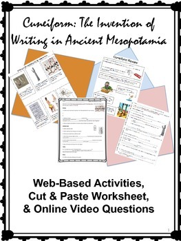 Preview of Cuneiform Bundle: Activities on the Invention of Writing in Mesopotamia