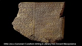 Cuneiform Writing and Literacy Activity