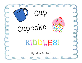 Preview of Cup/Cupcake Riddles!