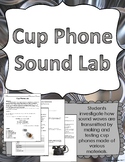 Cup Phone Sound Waves Lab Hands-On Experiment