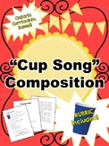 Cup Song Composition Assignment, With Rubric