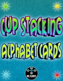 Cup Stacking Alphabet Cards