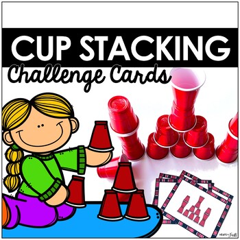 Preview of Cup Stacking Challenge Cards