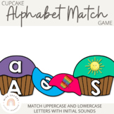 Cupcake Alphabet Match Game