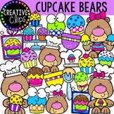Cupcake Bears {Cupcake Clipart}