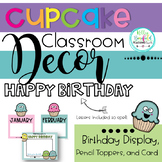Cupcake Birthday Display
