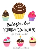 Cupcake Building Activity Printable Set