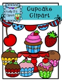 Cupcake Clipart by Kelly B.