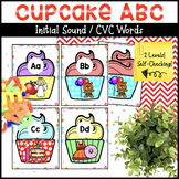 Cupcake Initial Sounds Matching Activity