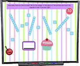 Cupcake Place Value SMART BOARD Game