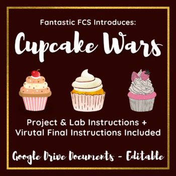 Preview of Cupcake Wars Project and Lab (In-Person & Virtual)
