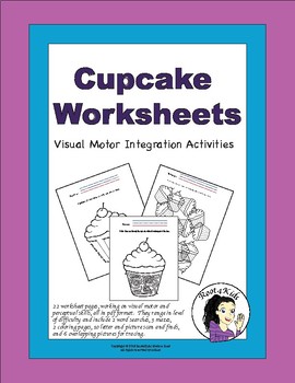 Cupcake Worksheets by Root4Kids | Teachers Pay Teachers