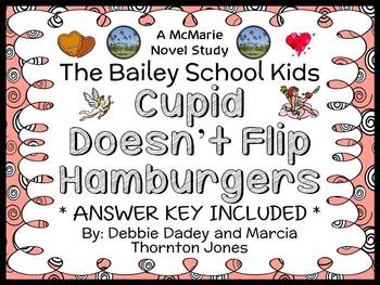 Preview of Cupid Doesn't Flip Hamburgers (The Bailey School Kids) Novel Study  (30 pages)