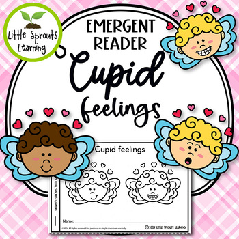 Preview of Cupid Feelings Emergent reader (Valentine's day)