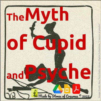 Preview of Cupid & Psyche: Love Story Lesson Plan & Activities, Mythology Series ELA 8-10