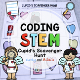 Cupid's Scavenger Hunt Valentine's Day Coding STEM Activity