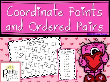 Preview of Coordinate Points - 2 Valentine's Day Themed Games!