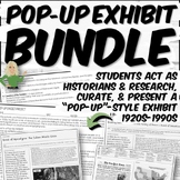 Curate History Bundle: Create a Era Pop-Up Exhibit | 1920s