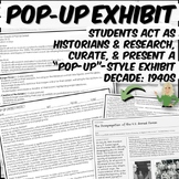 Curate History: Create a 1940s Era Pop-Up Exhibit | PBL | 
