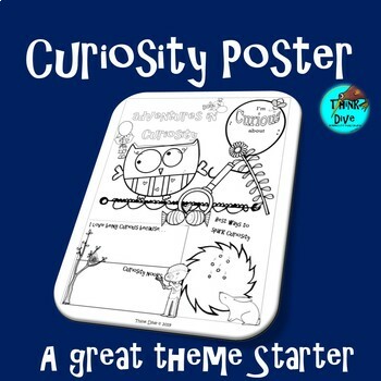 Preview of Curiosity Poster - A Great Theme Starter