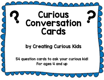 Preview of Curious Conversation Cards