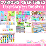 Curious Creatures Classroom Display BUNDLE | All Australia