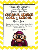 Curious George Goes to School  - Journeys First Grade Prin