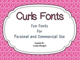 Curls Fonts: Fonts for Personal and Commercial Use