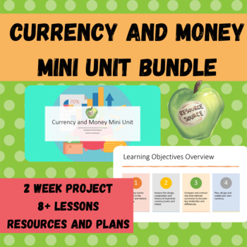 Preview of Currency and Money Economics Mini Unit Bundle