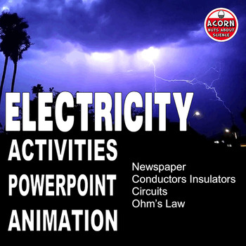 Preview of Electricity Electrical Circuits Conductors Insulators